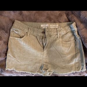 2/$10 High waisted MOSSIMO shorts